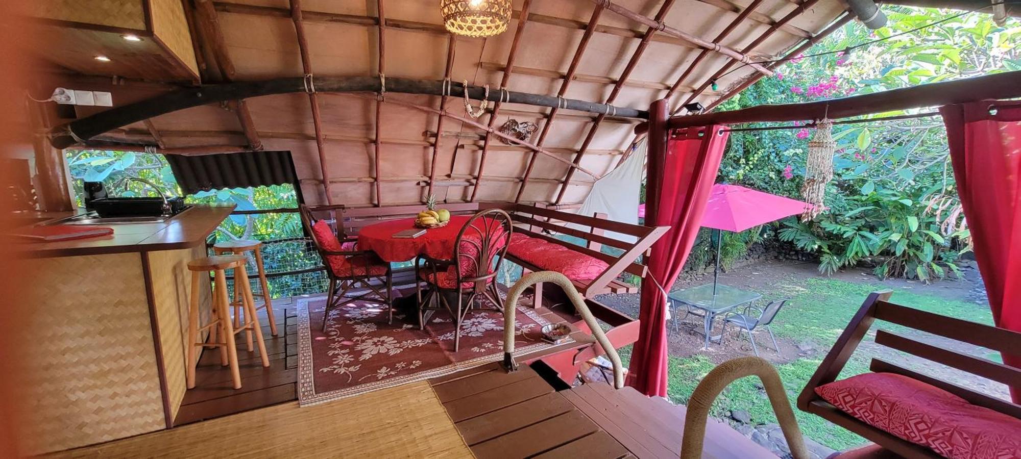 Location " La Pirogue " Maison D'Hotes A Moorea Haapiti Exterior photo